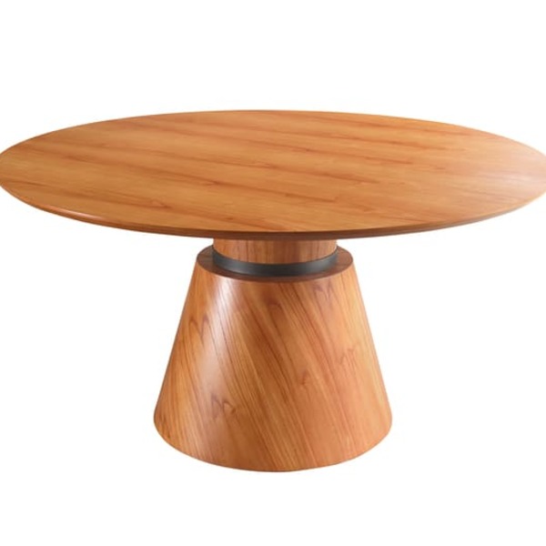 Mesa De Jantar Redonda Laminada 1,50m - Piemonte - Requinte S