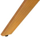 Mesa De Jantar Redonda Madeira Maciça  4 Lugares 120cm Lisboa