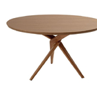 Mesa De Jantar Redonda Madeira Maciça - Aiko - Espresso Móveis