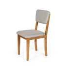 Mesa De Jantar Redonda Montreal Bran/nor Com 4 Cadeiras Estof