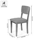 Mesa De Jantar Redonda Montreal Bran/nor Com 4 Cadeiras Estof