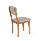 Mesa De Jantar Redonda Montreal Jade Com 4 Cadeiras Estofadas