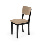 Mesa De Jantar Redonda Montreal Pret/nor Com 4 Cadeiras Estof