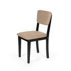 Mesa De Jantar Redonda Montreal Pret/nor Com 4 Cadeiras Estof