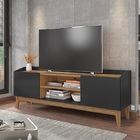 Mesa De Jantar Redonda Veneza Preta 90 Cm