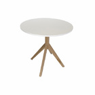 Mesa De Jantar Redonda Verona Branca Ref. 030 80b Vivaligna