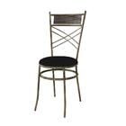 Mesa De Jantar Redonda Vidro 90cm Com 4 Cadeiras Estofadas Pr