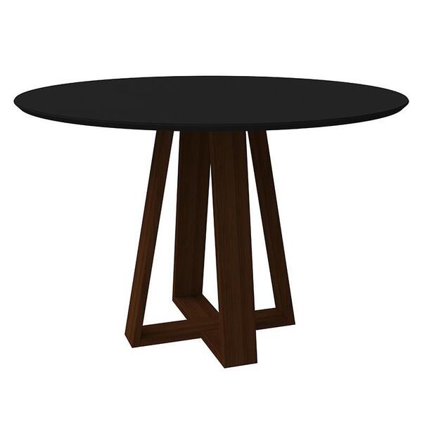 Mesa De Jantar Redonda Vitória 120x120 - Pr Móveis