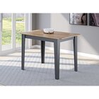 Mesa De Jantar Retangular 110x68cm Nicoli Mel/cinza