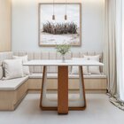 Mesa De Jantar Retangular 120cm Com Tampo Em Mdf Sintonia Fra