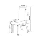 Mesa De Jantar Retangular 120x80cm Inovare Com 4 Cadeiras Ven