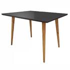 Mesa De Jantar Retangular 135cm 4 Lugares Veneza Plus C14 Pre