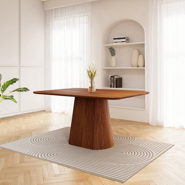 Mesa De Jantar Retangular 140cm Baobá Cabecasa Madeiraorigina