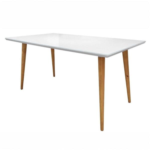 Mesa De Jantar Retangular 160cm 6 Lugares Veneza Plus C14 Bra