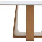 Mesa De Jantar Retangular 160cm Com Tampo Em Mdf Sintonia Amê