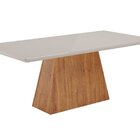 Mesa De Jantar Retangular 200x90 Haven Com 8 Cadeiras Em Made