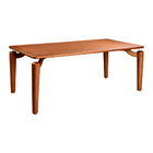 Mesa De Jantar Retangular 240x120cm Noby Madeira Liptus Casta