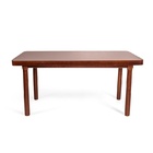 Mesa De Jantar Retangular 4 Lugares De Madeira 110x80 França