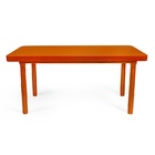 Mesa De Jantar Retangular 4 Lugares De Madeira 140x80 França
