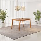 Mesa De Jantar Retangular 4 Lugares Elegance Cinamomo