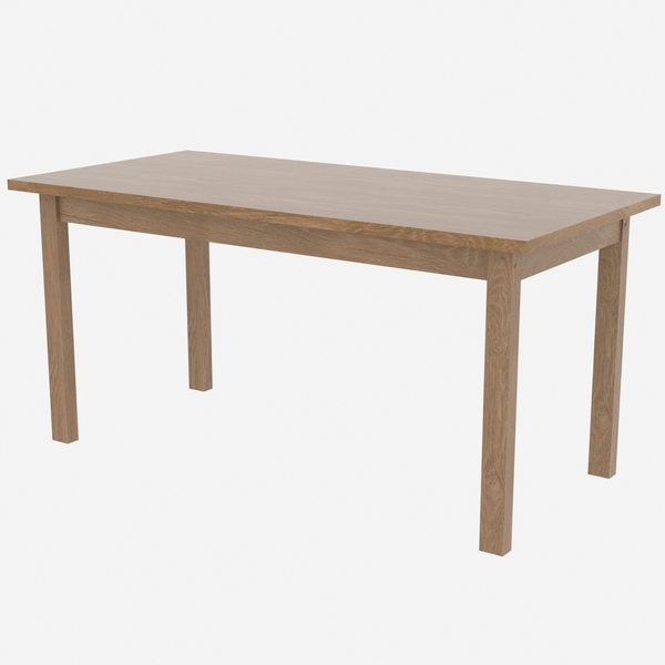 Mesa De Jantar Retangular 6 Lugares 1600x800 Em Mdf E Madeira