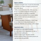 Mesa De Jantar Retangular 6 Lugares 160cm Tampo Mdf Apogeu Fr