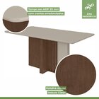 Mesa De Jantar Retangular 6 Lugares 170cm Tampo Mfd Astrid