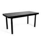 Mesa De Jantar Retangular 6 Lugares De Madeira 160x80 França