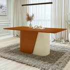 Mesa De Jantar Retangular 78cm X 170cm X 90cm Tampo Mdf Frass