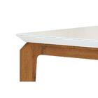Mesa De Jantar Retangular  Dalia 170 X 90 Cm  6 Lugares Tampo
