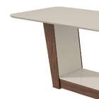 Mesa De Jantar Retangular Apogeu Imbuia E Off White 170 Cm