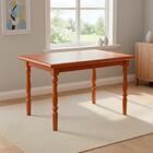 Mesa De Jantar Retangular Campestre Mel 125 Cm