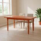 Mesa De Jantar Retangular Campestre Mel 160 Cm