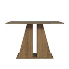 Mesa De Jantar Retangular Com Tampo De Madeira Rustic 5383 Ma