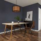 Mesa De Jantar Retangular Com Tampo De Vidro Castello Off Whi