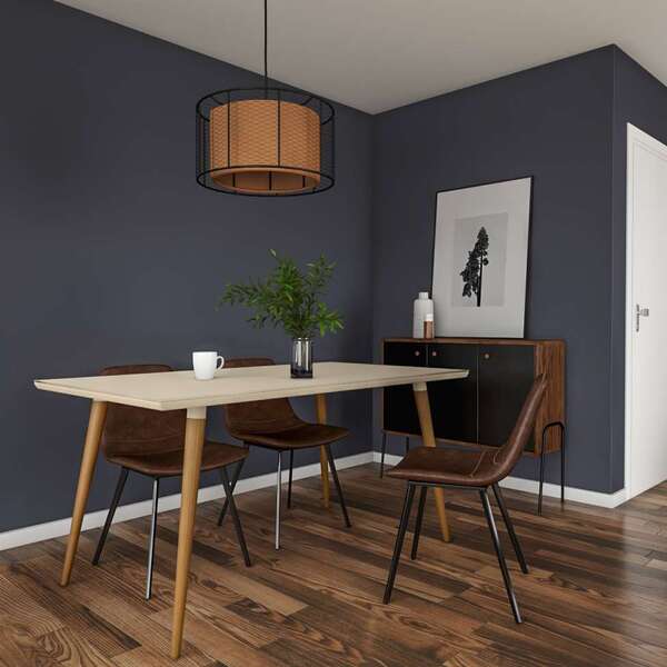 Mesa De Jantar Retangular Com Tampo De Vidro Castello Off Whi