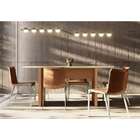 Mesa De Jantar Retangular Com Tampo De Vidro Madrid Off White