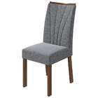 Mesa De Jantar Retangular Com Tampo De Vidro Off White E 4 Ca