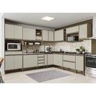 Mesa De Jantar Retangular Com Tampo De Vidro Selena Off White