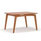 Mesa De Jantar Retangular Com Tampo Mdf Paris Nature 120 Cm