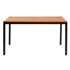 Mesa De Jantar Retangular Denver Industrial Daf Móveis 120 X