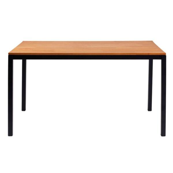 Mesa De Jantar Retangular Denver Industrial Daf Móveis 120 X