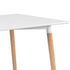 Mesa De Jantar Retangular Eames - 80 X 160 Cm - Branco