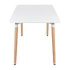 Mesa De Jantar Retangular Eames - 80 X 160 Cm - Branco