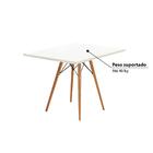 Mesa De Jantar Retangular Eiffel 110 Cm - Branco