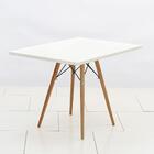 Mesa De Jantar Retangular Eiffel 110 Cm - Branco