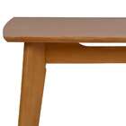 Mesa De Jantar Retangular Elis Avelã 158 Cm