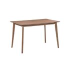 Mesa De Jantar Retangular Finlândia Nogueira 120 Cm
