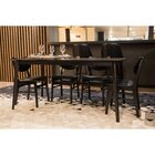 Mesa De Jantar Retangular Finlândia Preto