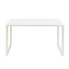 Mesa De Jantar Retangular Industrial 130 Cm - Branco